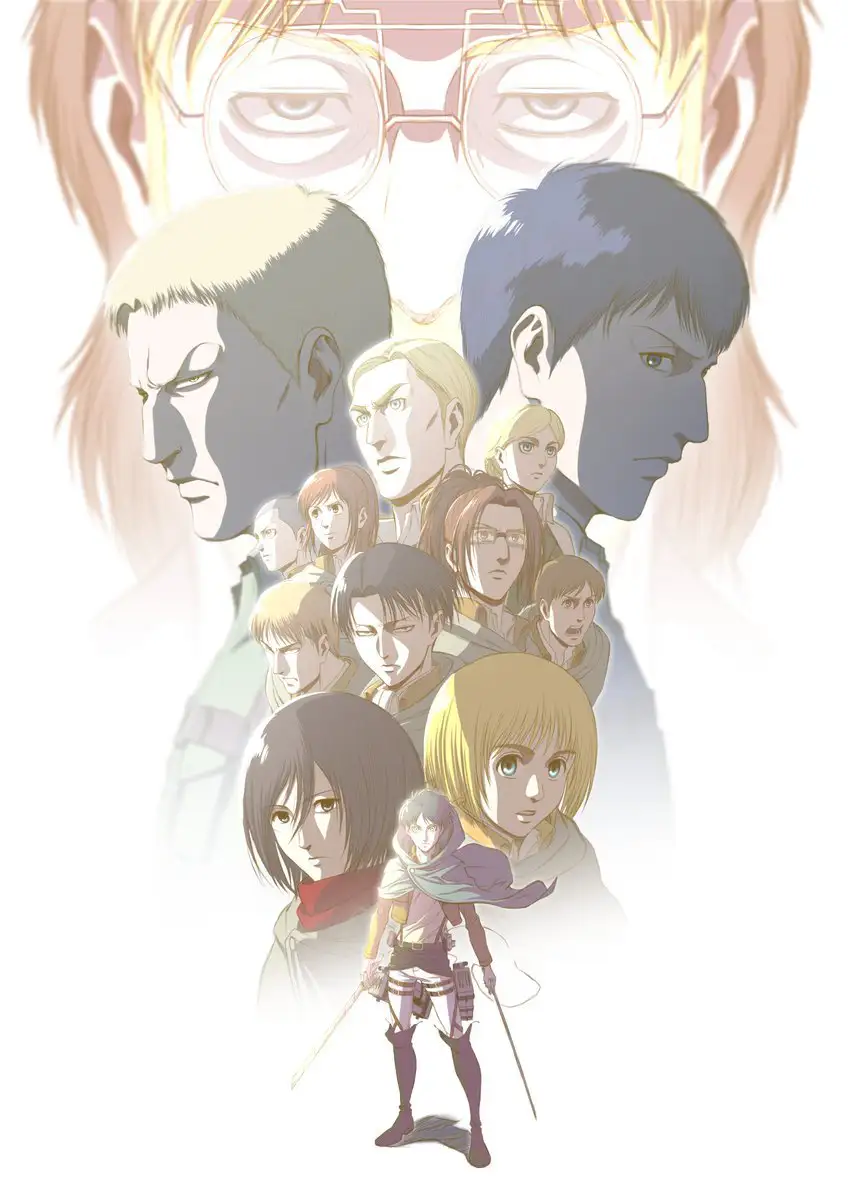 《进击的巨人》第三季 Part.2 动画组，官推应援图合集！ - www.animetox.com