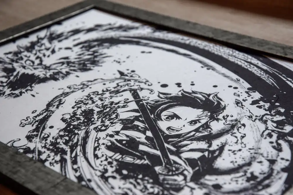 《鬼灭之刃》官推宣布：将发售水墨风格人物主题画！ - www.animetox.com