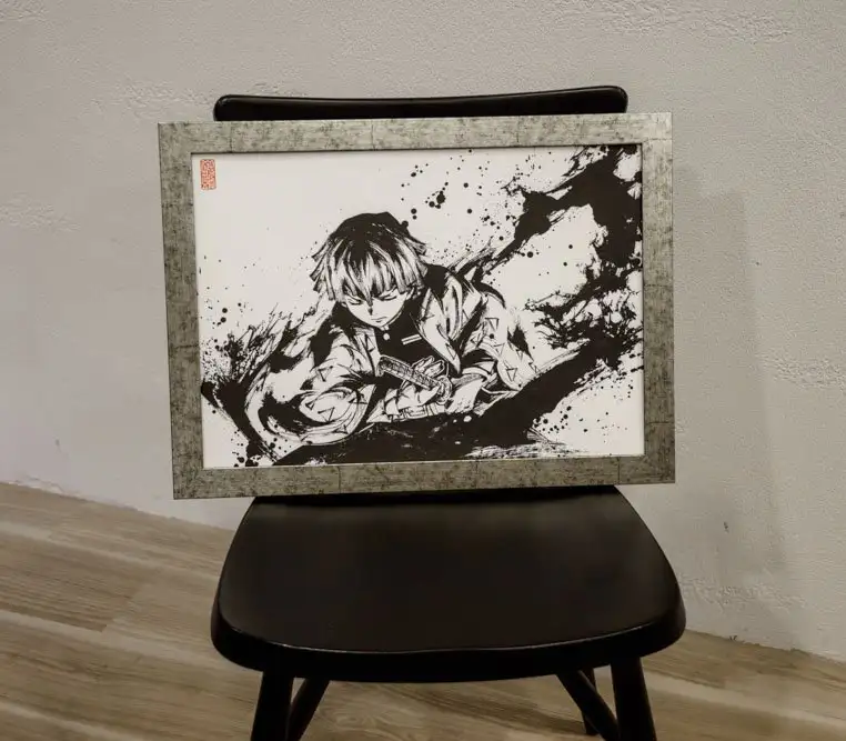 《鬼灭之刃》官推宣布：将发售水墨风格人物主题画！ - www.animetox.com